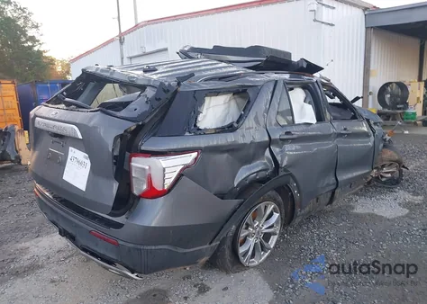 2022 Ford Explorer Xlt из США, поврежденный, VIN 1FMSK7DH4NGC10235